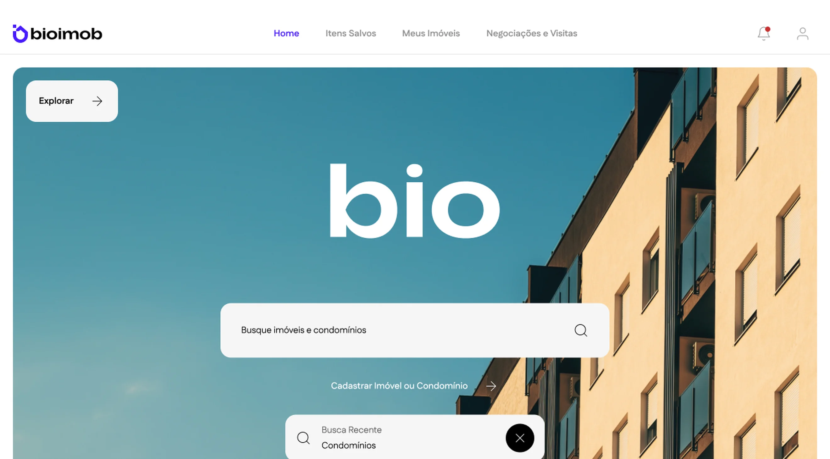 Bioimob — Plataforma digital
